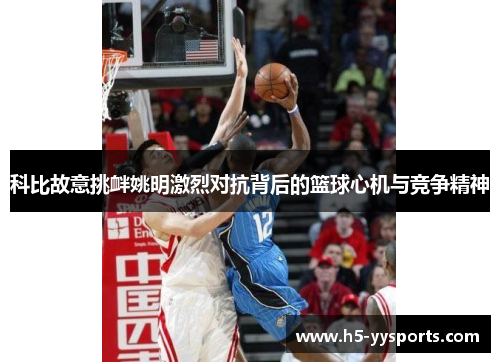 科比故意挑衅姚明激烈对抗背后的篮球心机与竞争精神