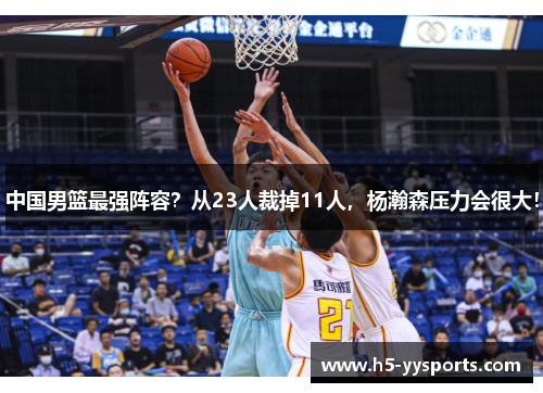 中国男篮最强阵容？从23人裁掉11人，杨瀚森压力会很大！